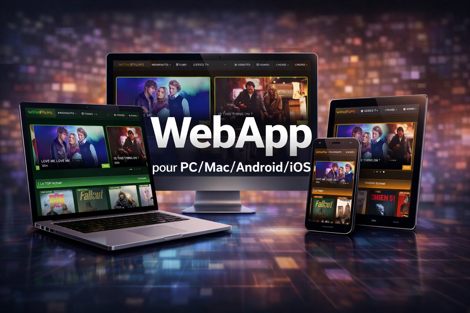 WebApp Sites Streaming